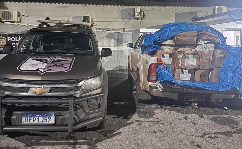 Operação apreende 800 kg de agrotóxicos contrabandeados em GO