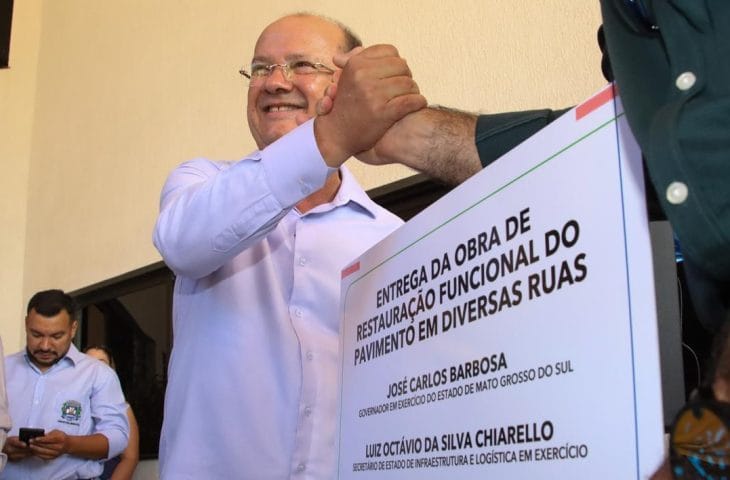Governo antecipa metas do saneamento e consolida investimentos estruturantes em Chapadão do Sul-MS