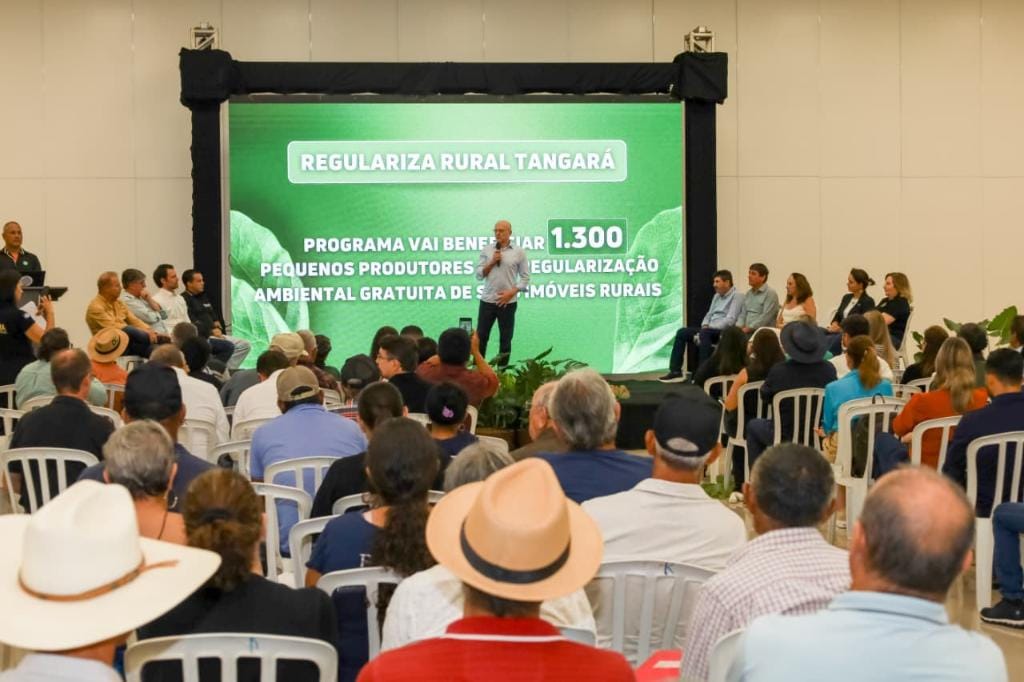 Regulariza Rural Tangará-MT é lançado com previsão de regularização de 1.300 propriedades
