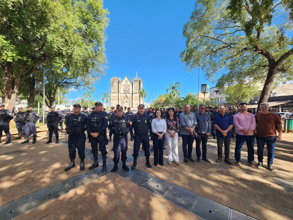 Governo de MT reforça efetivo das forças de segurança para combater facções criminosas em Cáceres