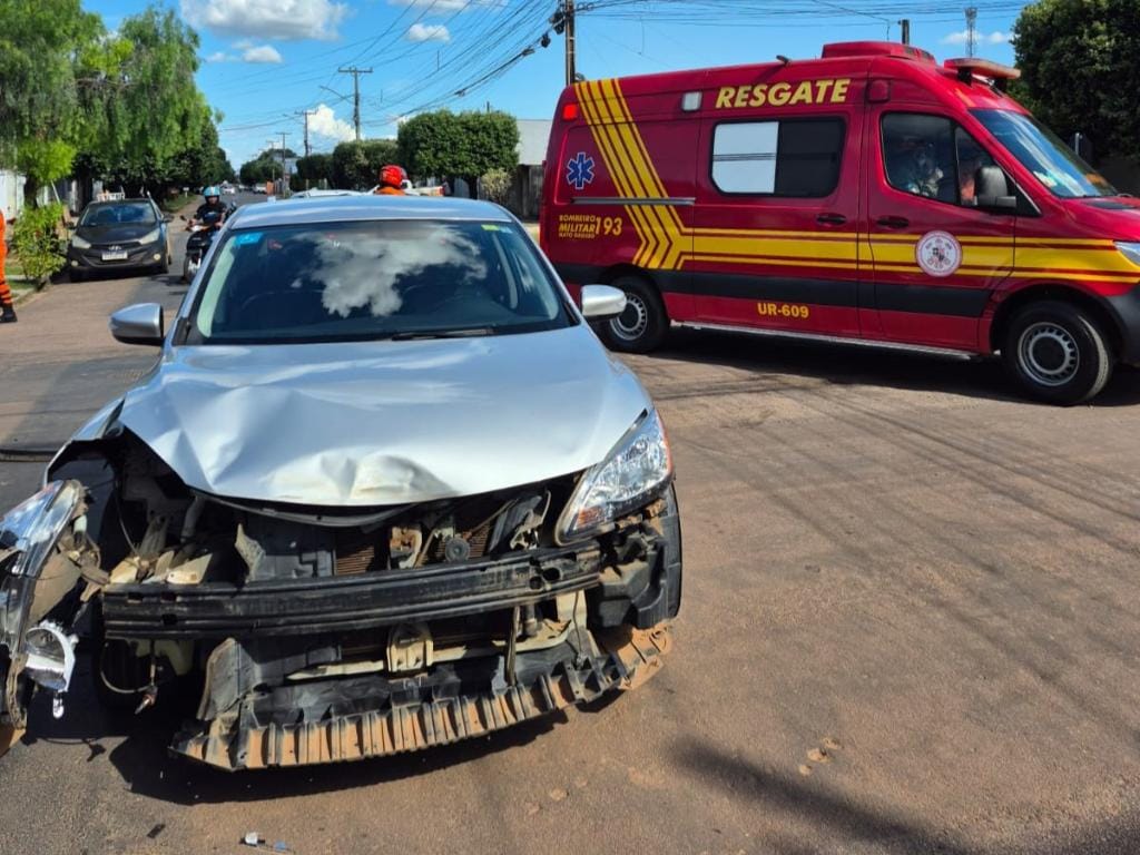 Corpo de Bombeiros atende duas ocorrências de acidente de trânsito em Sinop-MT