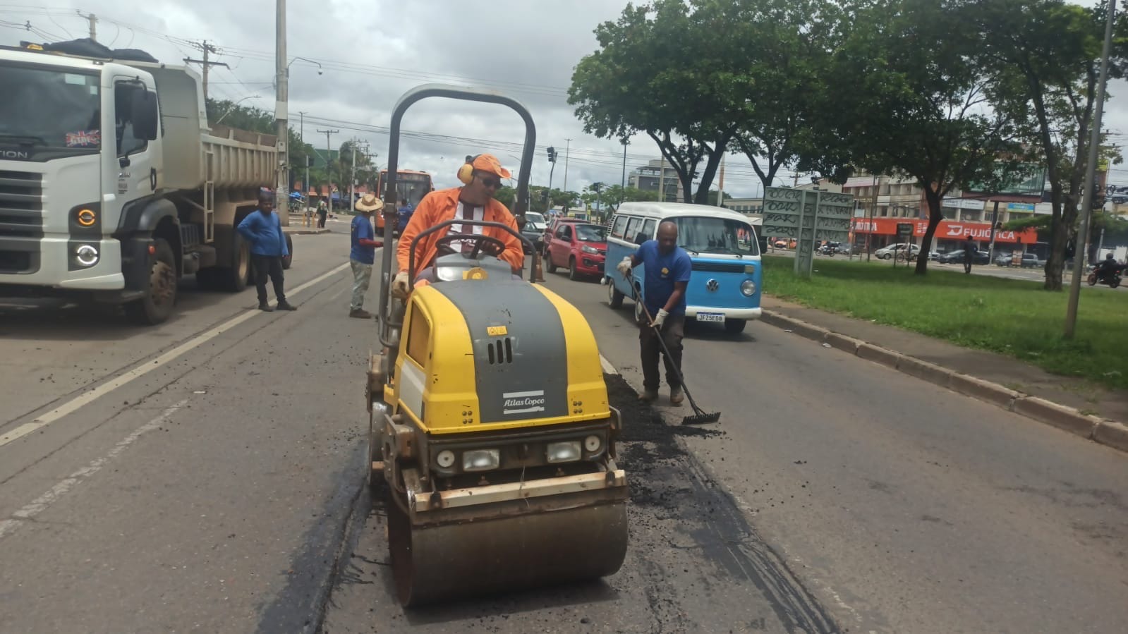 Ceilândia intensifica ações de limpeza, manutenção urbana e recuperação de vias urbanas e rurais em parceria com o GDF