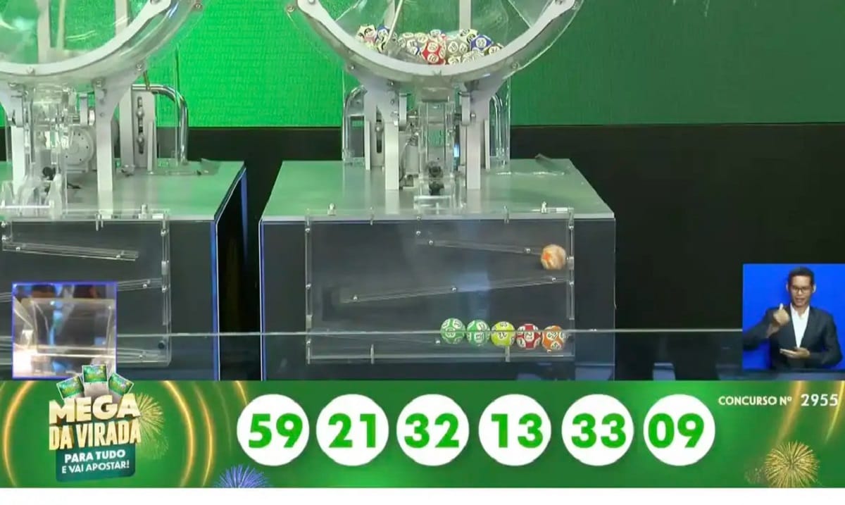 Mega da Virada premia 6 apostas; cada uma vai receber R$ 181,8 milhões
