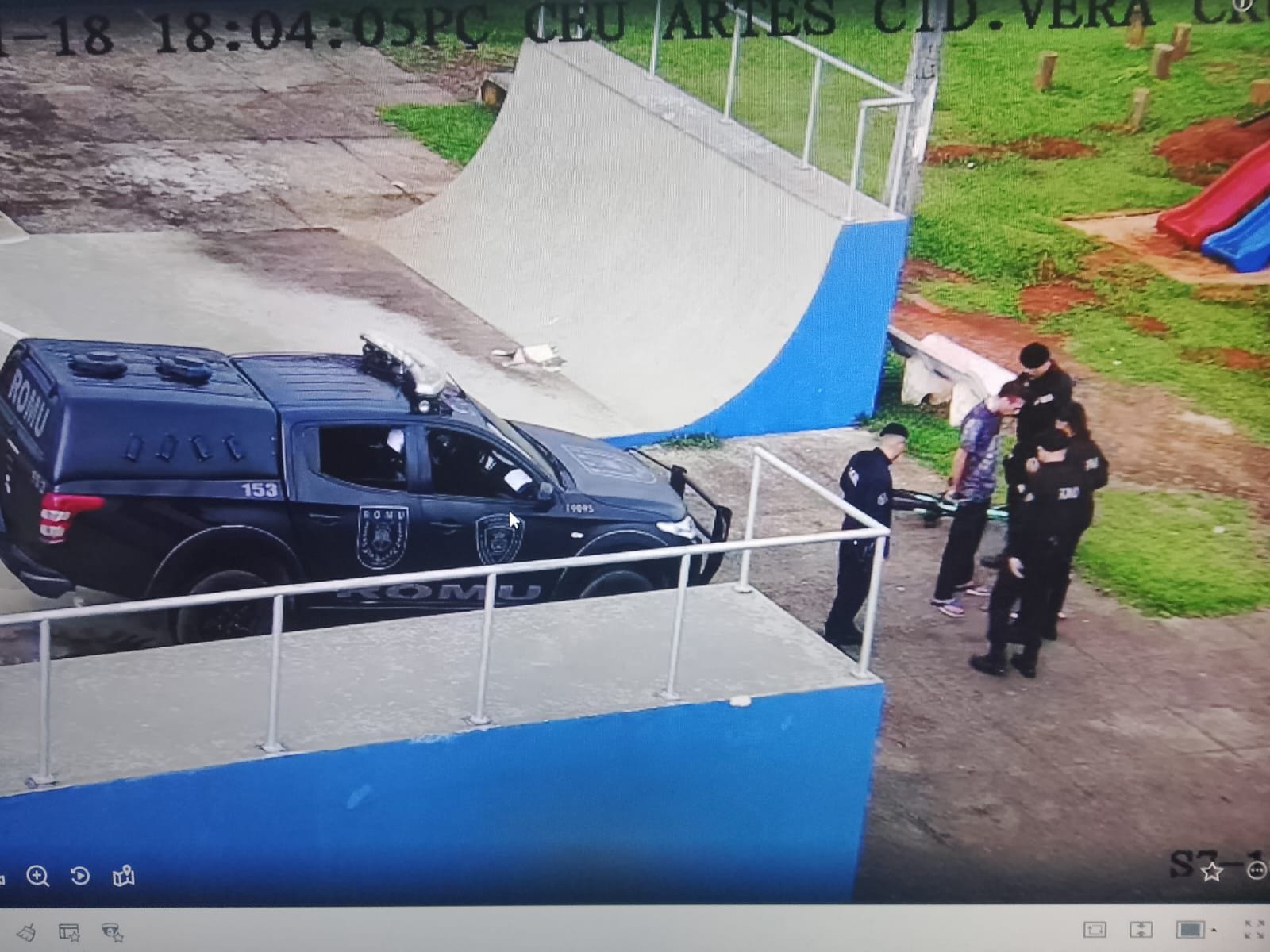 GCM de Aparecida-GO prende casal por tráfico de drogas na Praça CEU das Artes