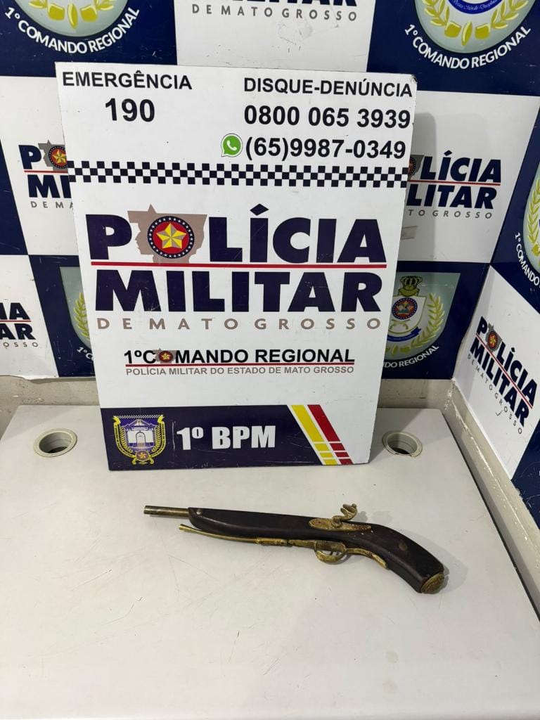 Polícia Militar prende suspeito de tentativa de roubo contra motociclista em Cuiabá-MT
