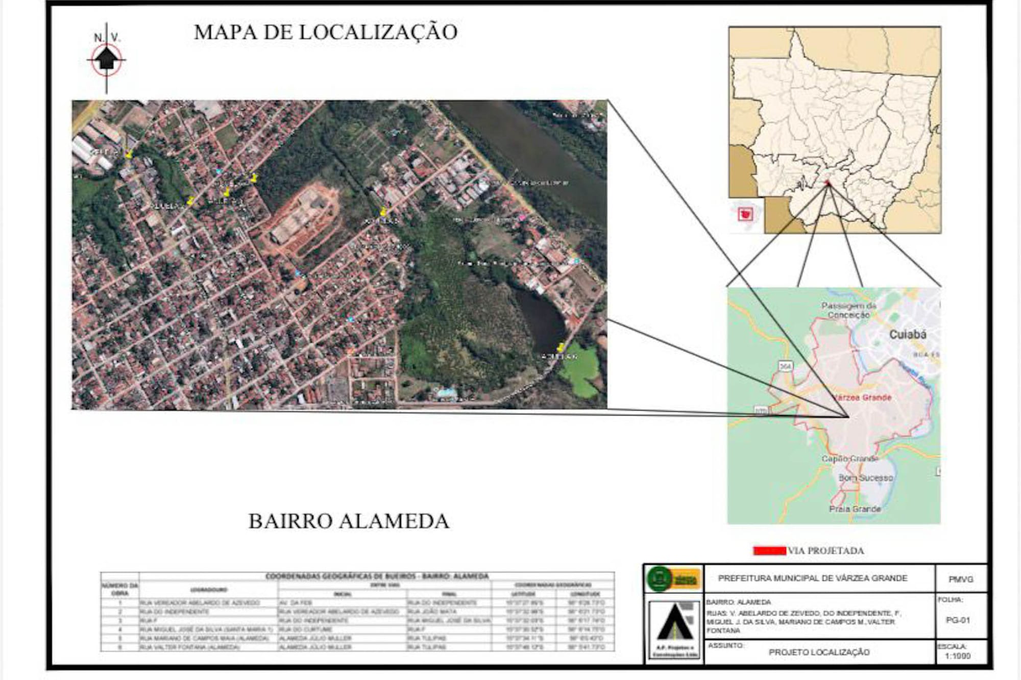 Prefeitura de Várzea Grande-MT autoriza início das obras de drenagem do Córrego da Manga