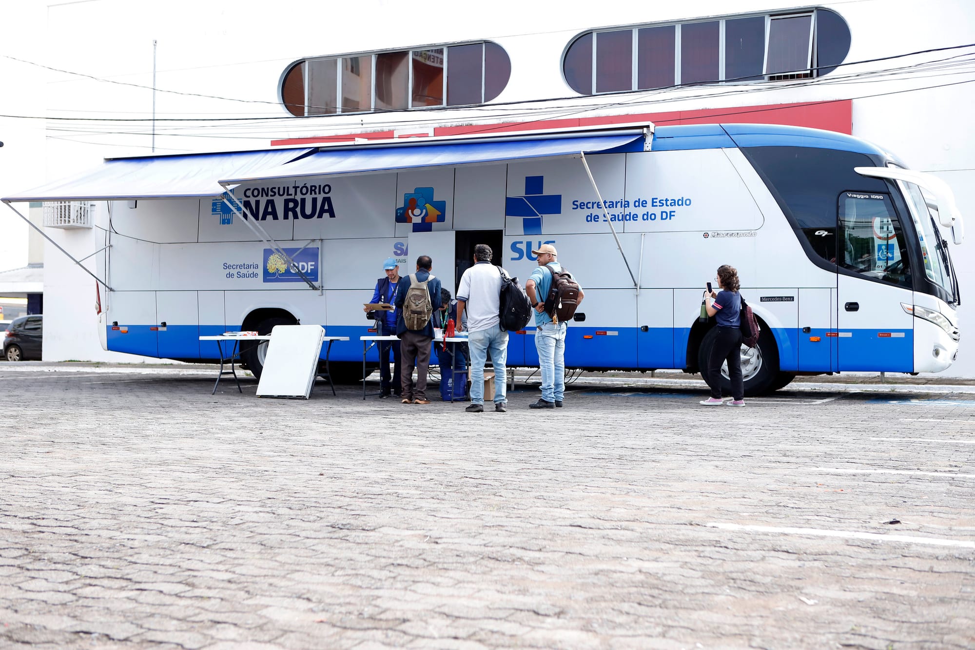 Ceilândia DF recebe ação de saúde para pessoas em situação de vulnerabilidade social