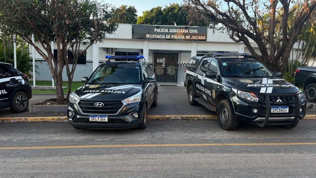 Polícia Civil cumpre mandado em desfavor de investigado por homicídio na direção de veículo em Jaciara-MT