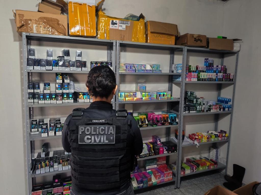 Polícia Civil prende comerciante em operação de combate ao contrabando em Sorriso-MT