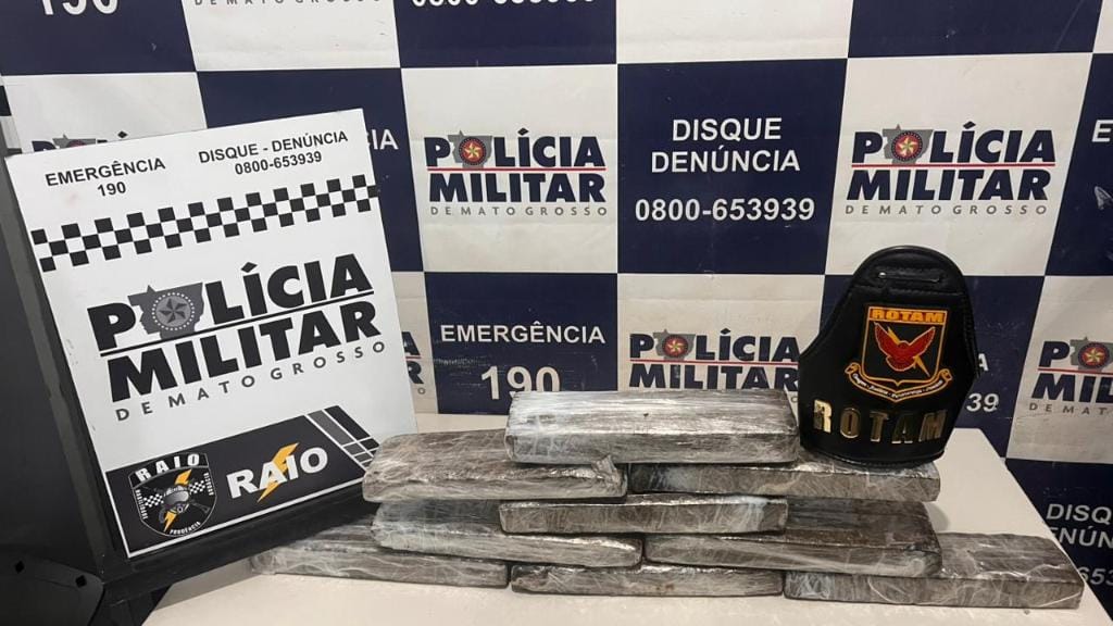 Polícia Militar prende faccionado por tráfico de drogas e apreende nove tabletes de maconha