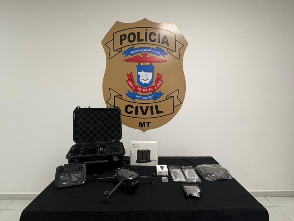 Polícia Civil MT equipa unidades especializadas com drones de última geração