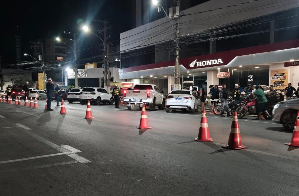 Operação Lei Seca resulta na prisão de três condutores por embriaguez