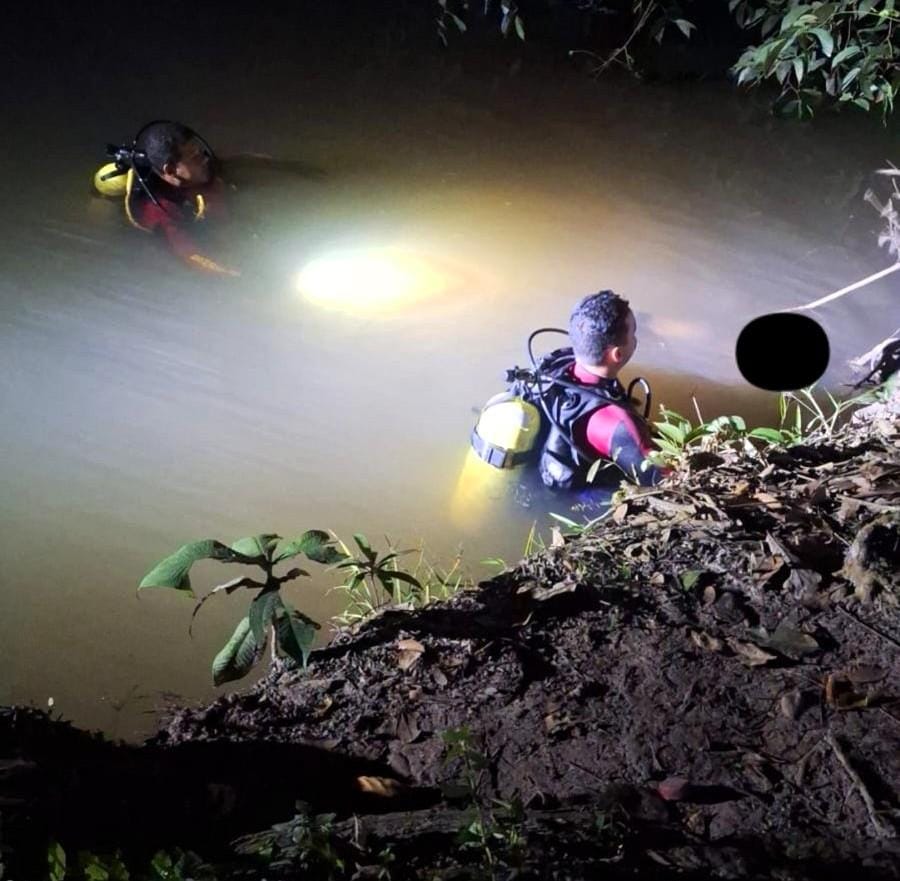 Corpo de Bombeiros localiza corpo de jovem que se afogou no Rio Branco