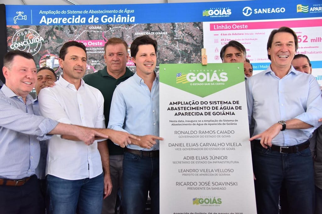 Com investimentos da Prefeitura e Governo de Goiás, Aparecida se torna líder em saneamento básico no Centro-Oeste