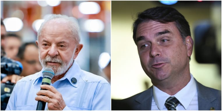 BTG/Nexus: Lula e Flávio Bolsonaro empatam em 46% em simulação de segundo turno