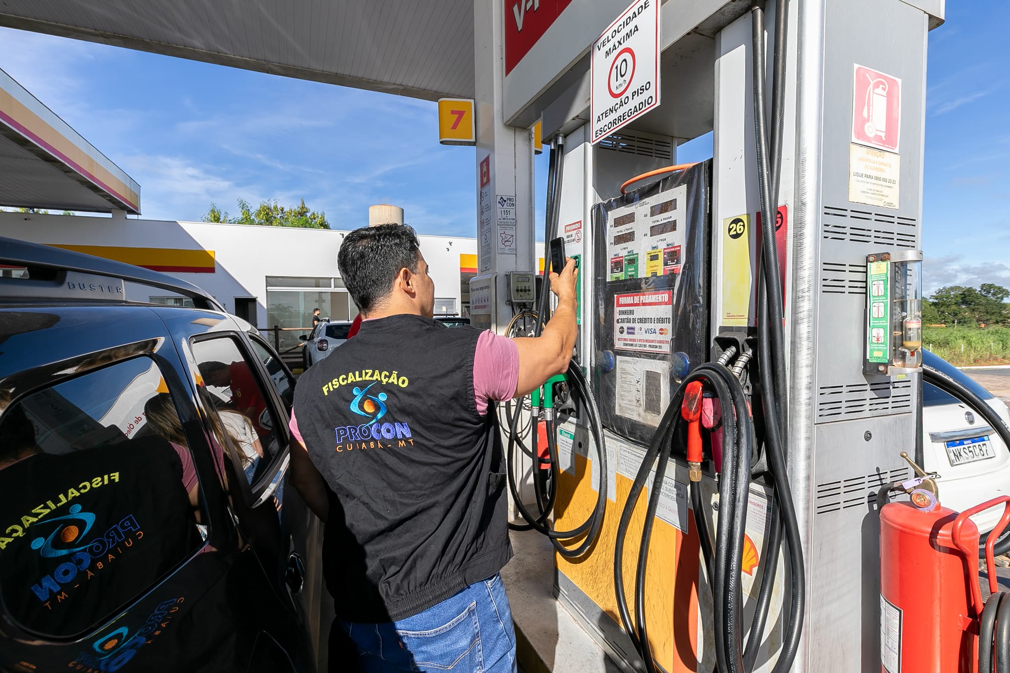 Operação VEM DIESEL identifica aumento sem justificativa e autua postos em Cuiabá-MT