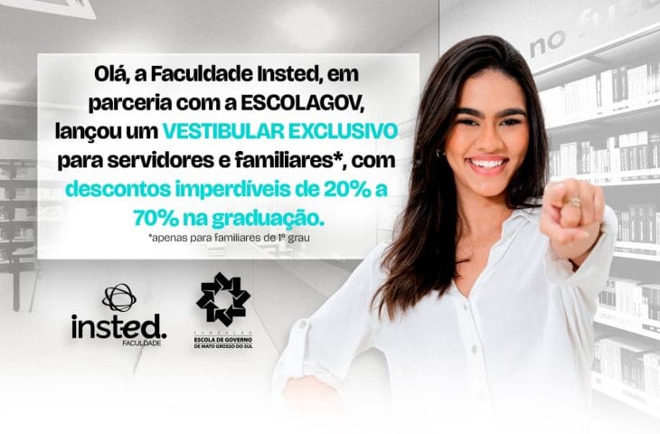 Escolagov e Insted ampliam oportunidades de acesso ao ensino superior para servidores e seus familiares