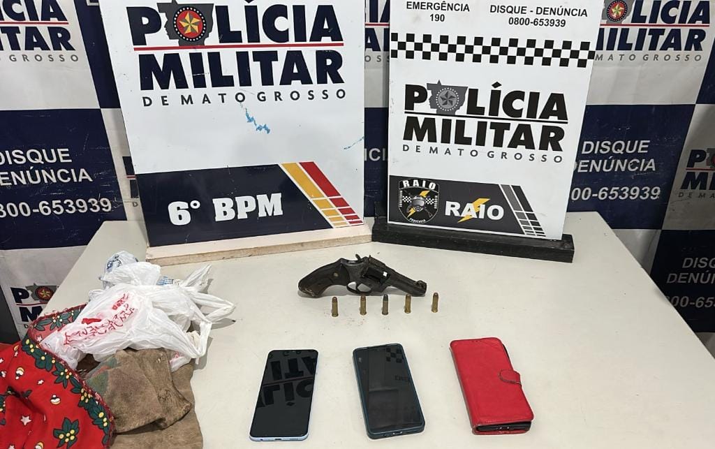 Polícia Militar apreende adolescente suspeito por tentativa de homicídio em Cáceres-MT