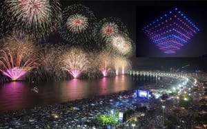 Copacabana promete drones e queima de fogos mais longa na virada