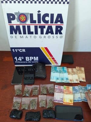Polícia Militar de MT fecha festa de facção criminosa e prende três em flagrante