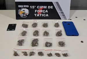 Força Tática prende homem com porções de maconha em Várzea Grande-MT