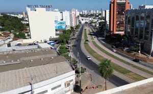 Obras do BRT vão promover mudanças no sistema de retornos da Avenida do CPA em Cuiabá-MT
