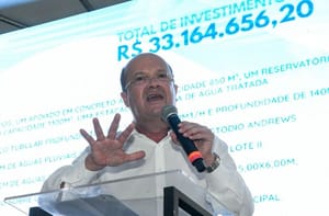 Água tratada, pavimentação e drenagem: Governo de MS entrega obras estruturantes em Três Lagoas