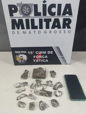 Força Tática apreende adolescente com porções de maconha em Várzea Grande-MT