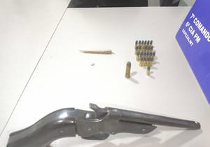 PM prende homem por tentativa de feminicídio e apreende arma com munições em Sapezal-MT