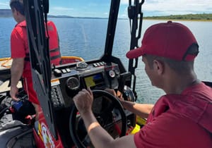 Corpo de Bombeiros localiza e resgata corpos de vítimas após naufrágio no Lago do Manso em MT