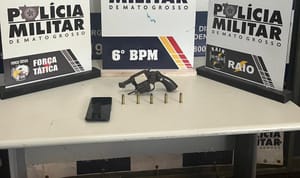 Polícia Militar frustra tentativa de homicídio contra mulher em Cáceres-MT e prende faccionado em flagrante