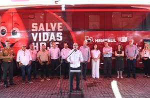 Solidariedade: Nova Unidade Móvel do Hemosul chega para ampliar captação de sangue em MS