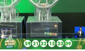 Mega da Virada premia 6 apostas; cada uma vai receber R$ 181,8 milhões