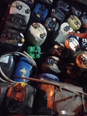 Polícia Militar prende suspeito por furto de diesel, recupera carga e apreende caminhão