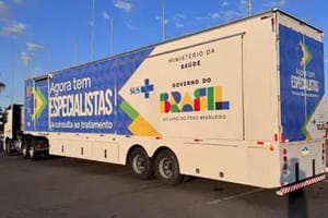 Prefeitura e Ministério da Saúde lançam Carreta da Saúde da Mulher em Várzea Grande-MT