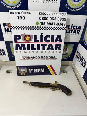 Polícia Militar prende suspeito de tentativa de roubo contra motociclista em Cuiabá-MT