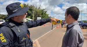 Zero Álcool no Trânsito: PRF realiza ação de combate à alcoolemia em Mato Grosso do Sul