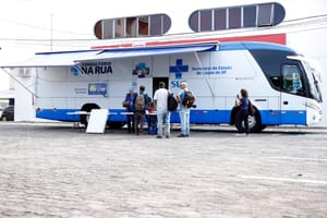 Ceilândia DF recebe ação de saúde para pessoas em situação de vulnerabilidade social