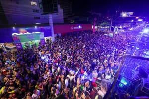 Circuito Folia Goiás reúne multidão em Goiânia