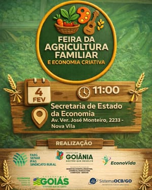 Prefeitura de Goiânia-GO realiza segunda edição da Feira da Agricultura Familiar e Economia Criativa