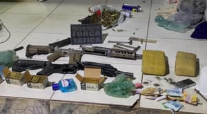 Força Tática apreende diversas armas de fogo, munições e drogas em Rondonópolis-MT