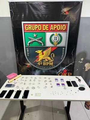 Polícia Militar prende dois homens por tráfico de drogas e estelionato em Várzea Grande-MT