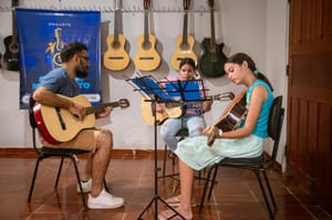 Novos talentos de Nobres-MT se apresentam no encerramento de projeto de formação em Viola Caipira, Violão e Flauta Doce