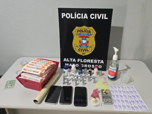 Polícia Civil desarticula grupo criminoso que vendia drogas sintéticas em festas eletrônicas em MT