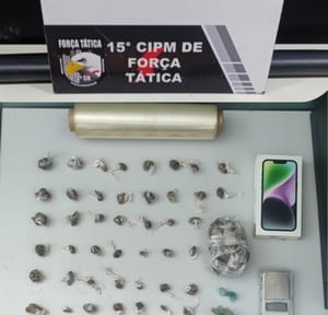 Força Tática de MT prende homem por tráfico de drogas, apreende entorpecentes e munições