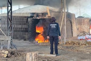 Polícia Civil incinera em Cáceres-MT 800 quilos de entorpecentes apreendidos na região de fronteira