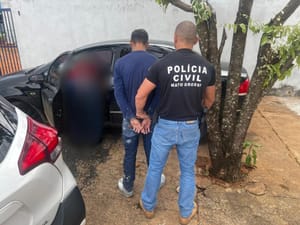 Investigação da Polícia Civil de MT leva à prisão de foragido da Justiça de Mato Grosso do Sul em Alto Araguaia-MT
