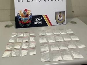 Polícia Militar prende dois homens por tráfico de drogas em Cuiabá-MT