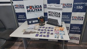 Ação da Rotam MT resulta em apreensão de entorpecentes e prisão de suspeito